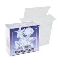 Clear Protective Case for Elite Trainer Box - Anti-Dust, Acid-Free Archival Case