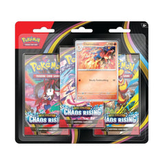 Pokemon Chaos Rising 3 Pack Blister