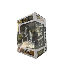 Funko Pop! Marvel Rocket #1202 Signed by Nolan North