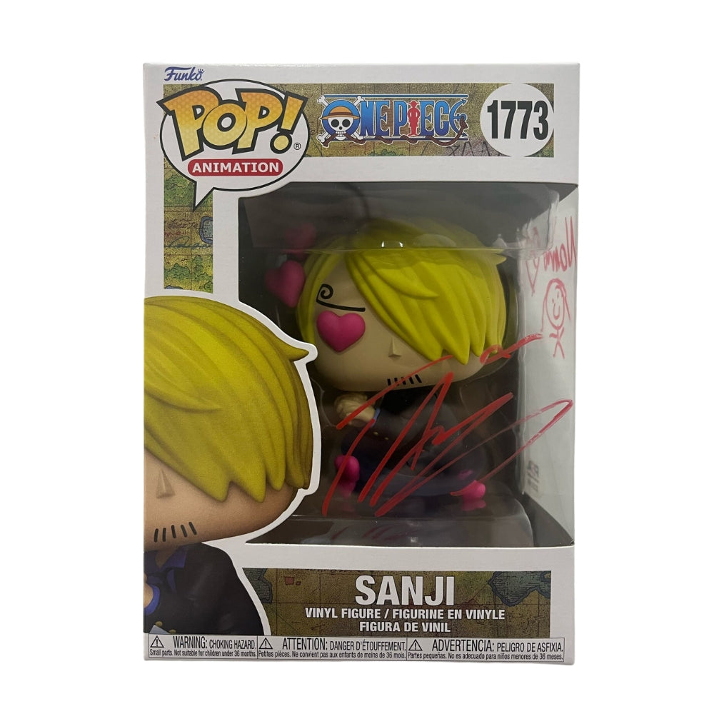 Funko Pop! One Piece Sanji #1773 Signed by Taz Skylar