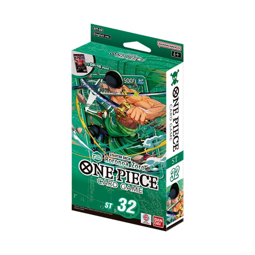 One piece Card Game Starter Deck Green Zoro ST32
