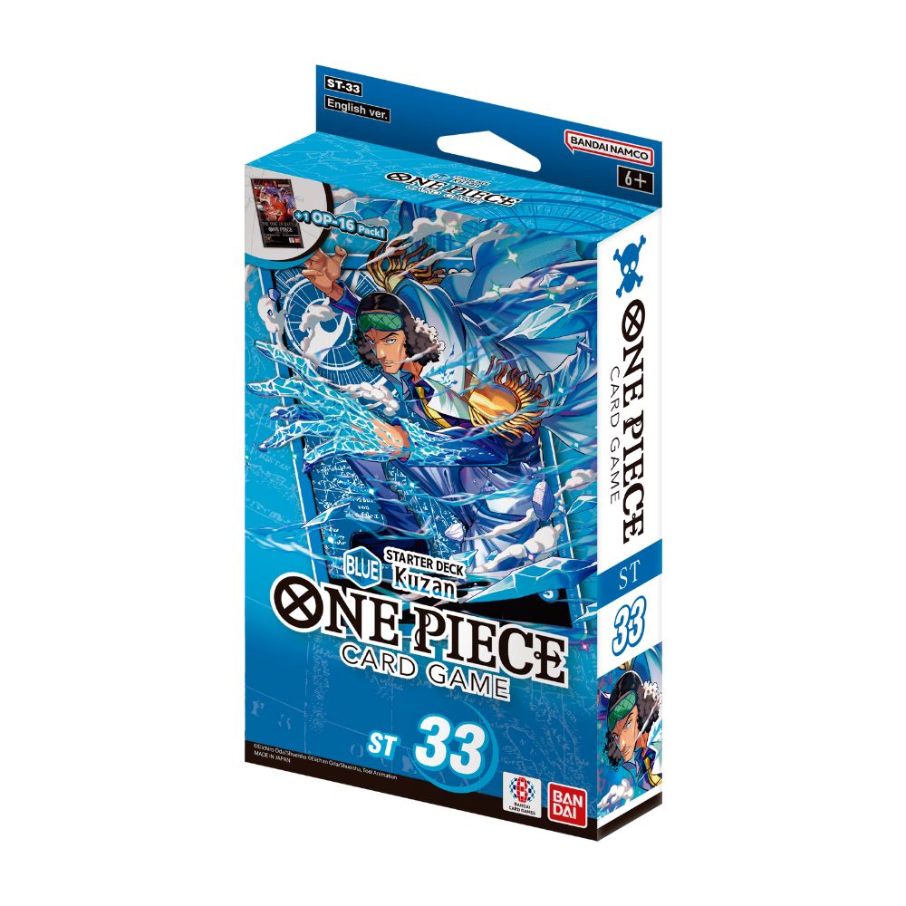 One piece Card Game Starter Deck Blue Kuzan ST33