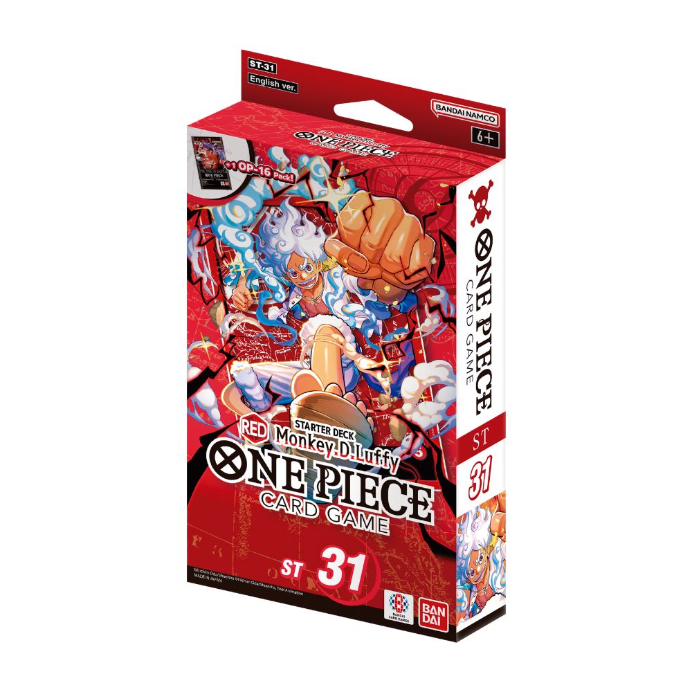 One piece Card Game Starter Deck Red Monkey D. Luffy ST31