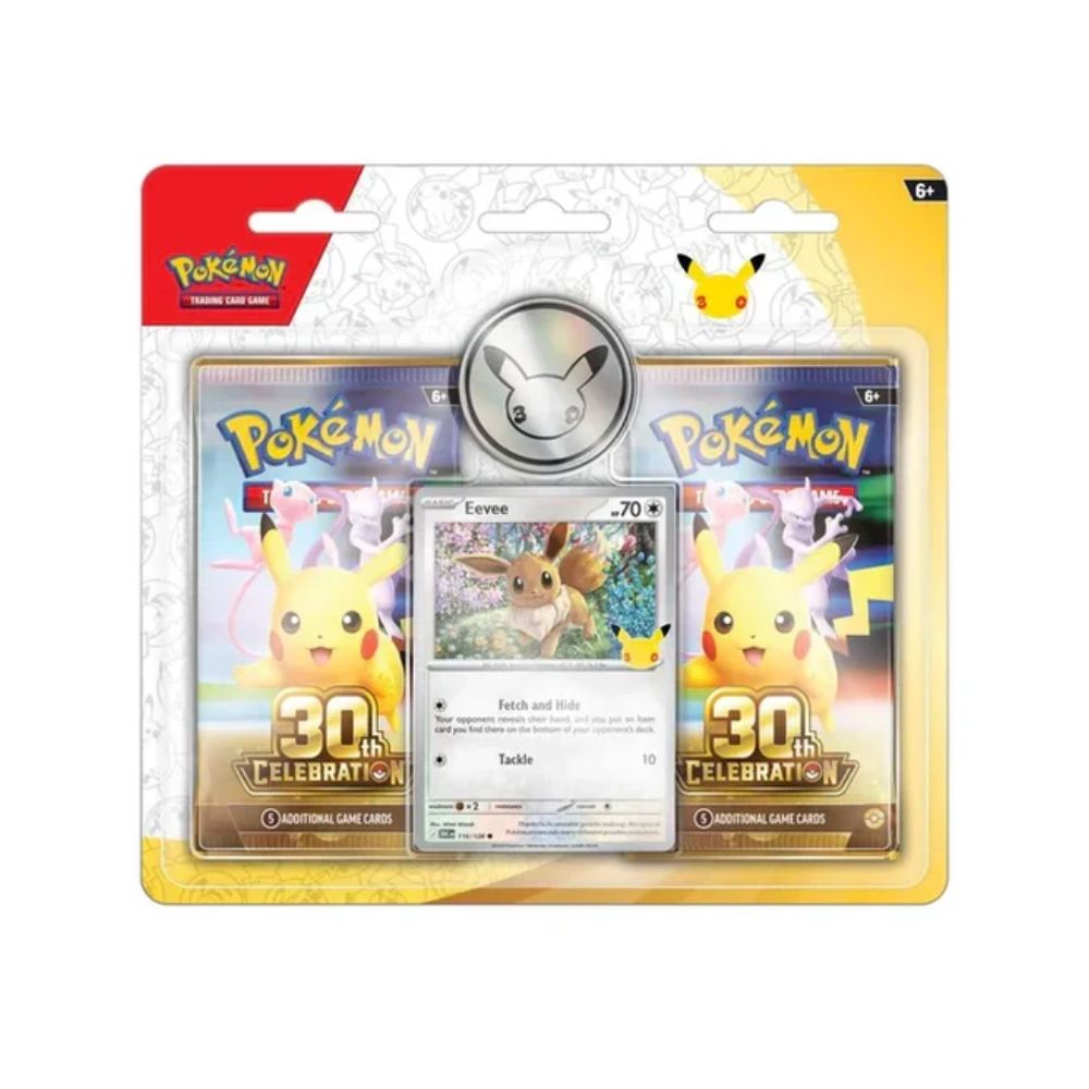Pokemon TCG 30th Anniversary 2-Pack Blisters