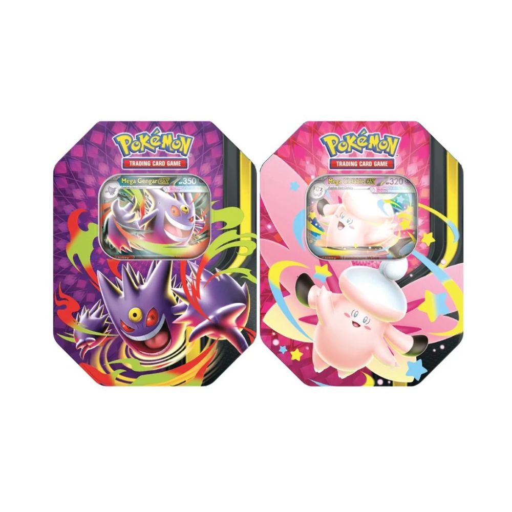 Pokemon TCG Mega Moonlit EX Tin