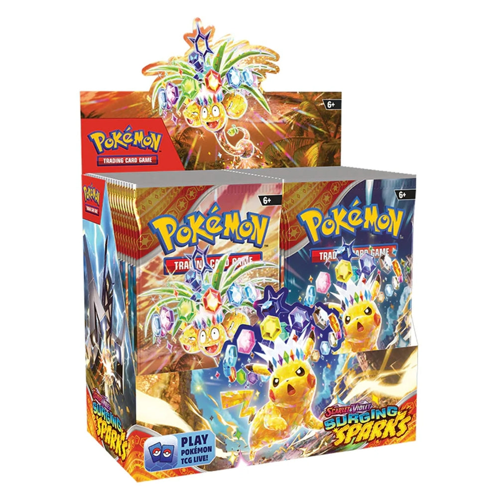 Pokemon Surging Sparks Boosters