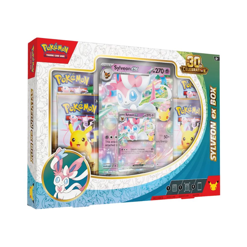 Pokemon tcg 30th anniversary celebration box Sylveon